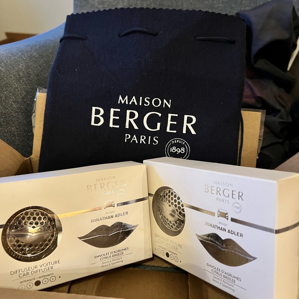 Maison Berger Car Diffuser Set